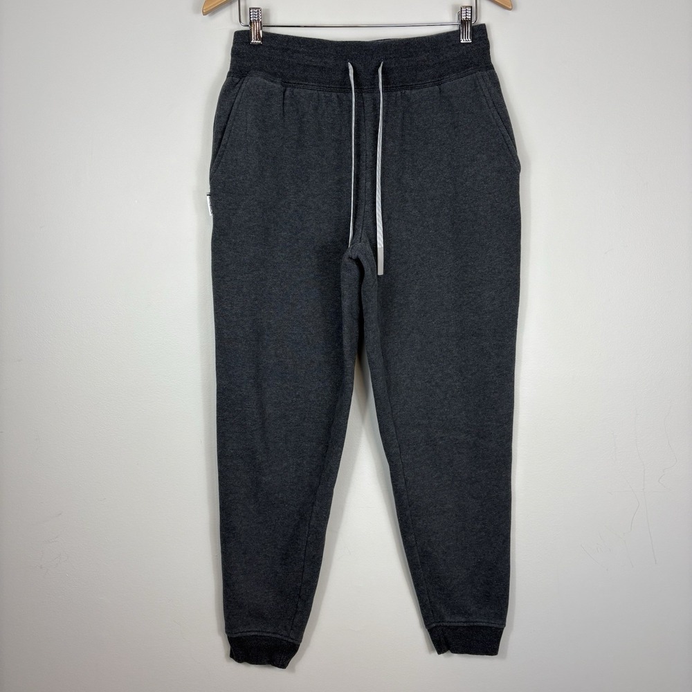 Rhoback Womens Clarity Jogger Size Small Heather Midnight Black Sweatpants‎ Gray